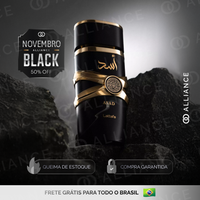 Kit 4 Perfumes Importados - Lattafa ASAD I 1Million I Sauvage I Bleu (100ml) - [NOVEMBRO BLACK]