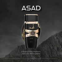 Kit 2 Perfumes Importados - Árabe Lattafa ASAD + 212 VIP BLACK (100ml) - [NOVEMBRO BLACK]